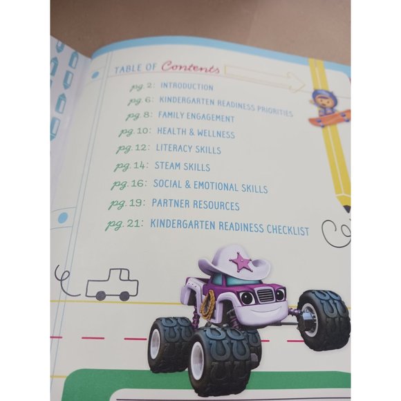 Nick Jr Beyond the Backpack Spanish & English Kindergarten Activity Book - New - Picture 3 of 10